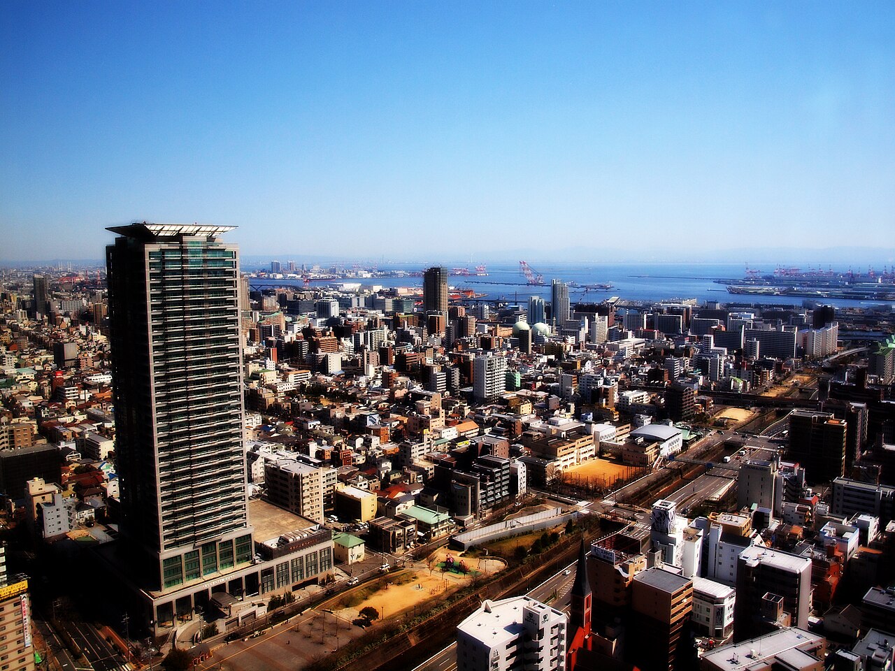 kobe cityscape