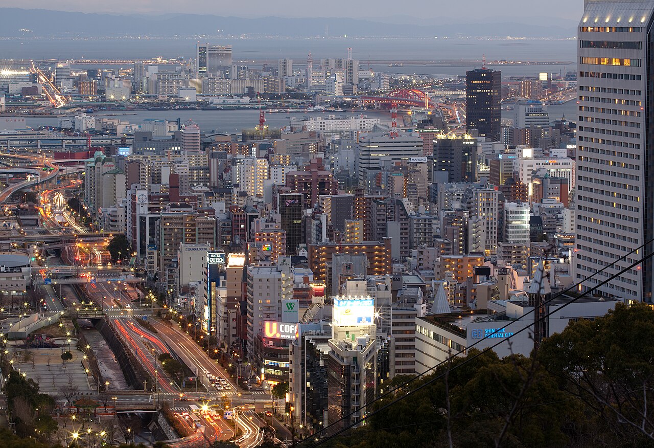 kobe cityscape