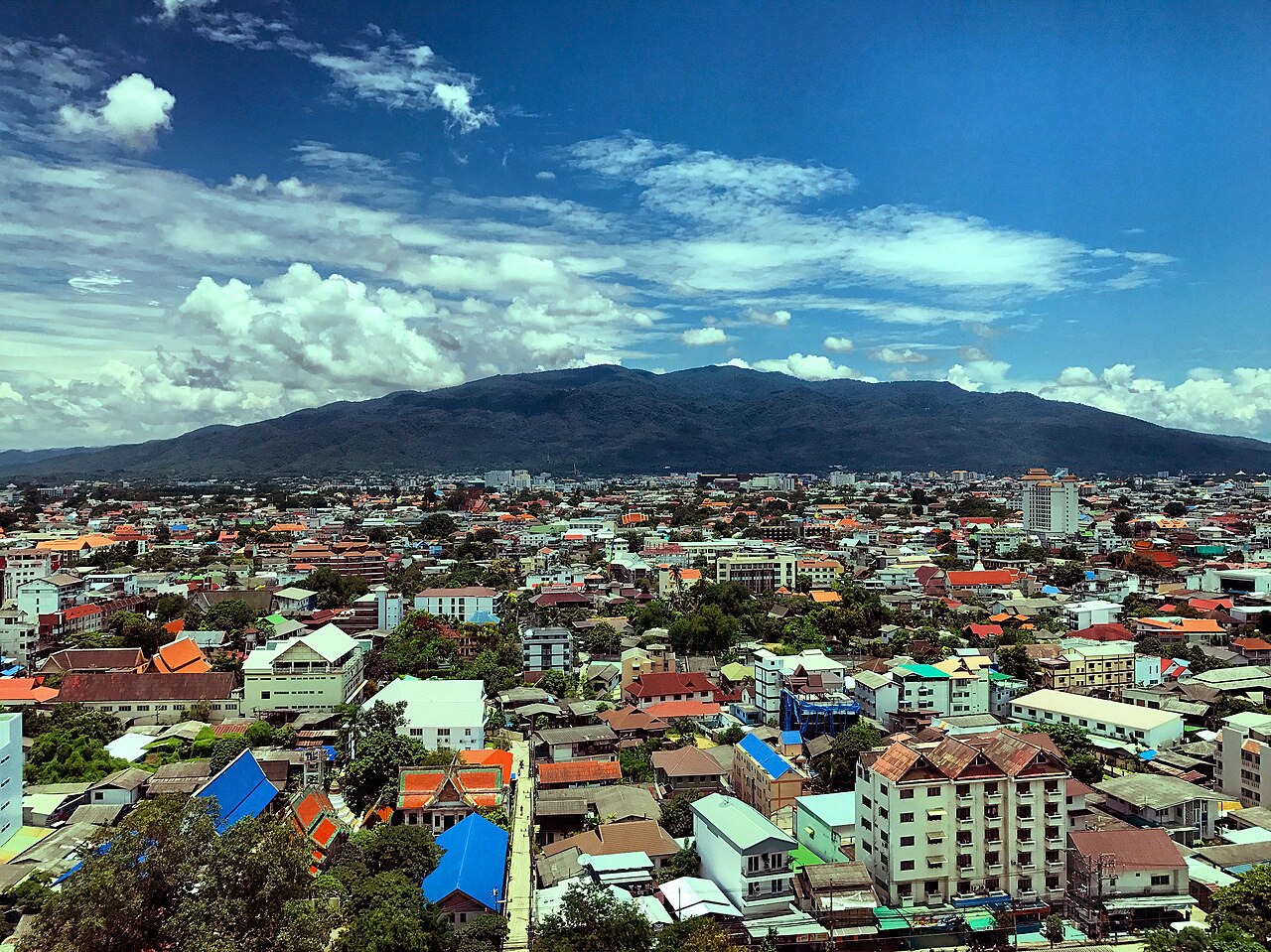 chiang mai mountain view