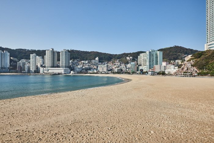 부산 송도해수욕장 전경