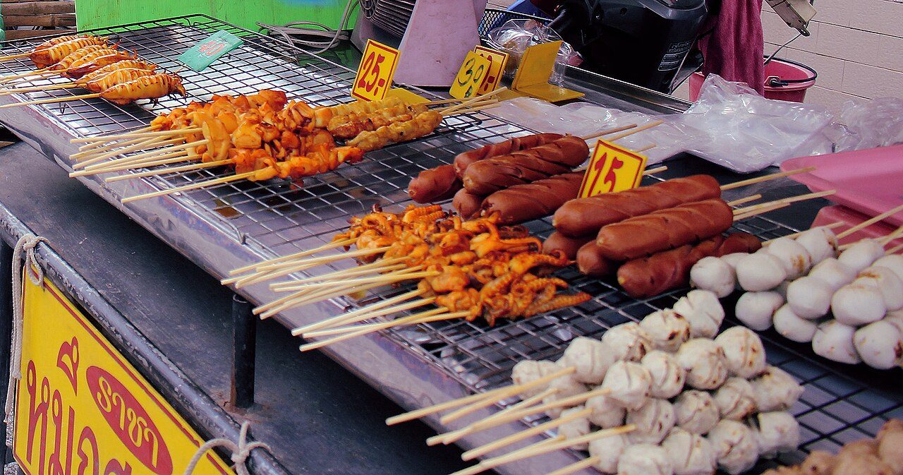 Bangkok street food night market