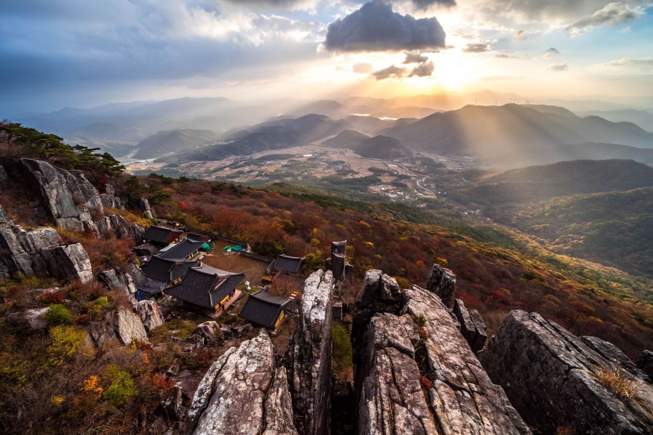 광주 무등산 산책로